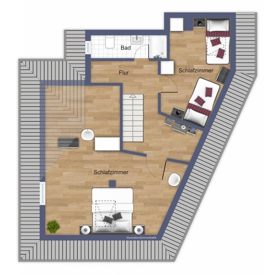 Villa Hanse Wohnung 320 Kuehlungsborn Luaran gambar